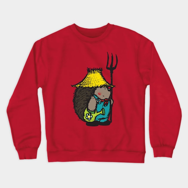 Farmer Crewneck Sweatshirt by mangulica